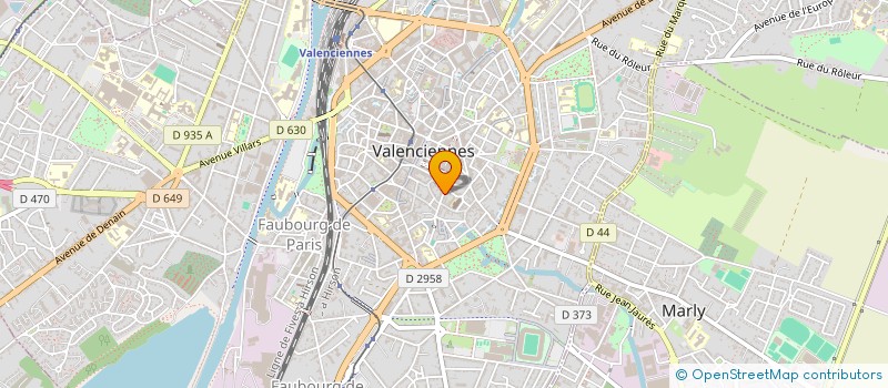 localisation de l'entreprise SYNDIC COPROPRIETE DU 33 R DELSAUX à VALENCIENNES
