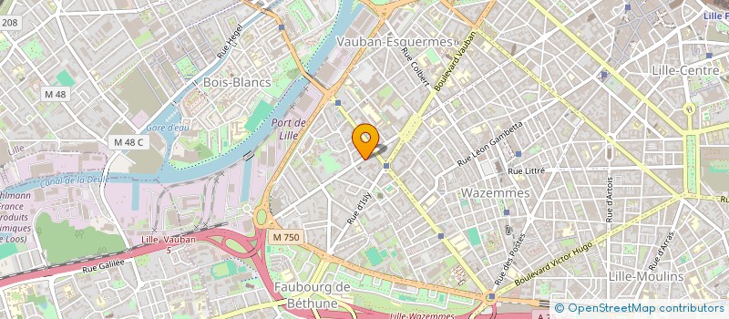 localisation de l'entreprise SYNDIC COPROPRIETE DU 43 R DE LA BASSEE à LILLE