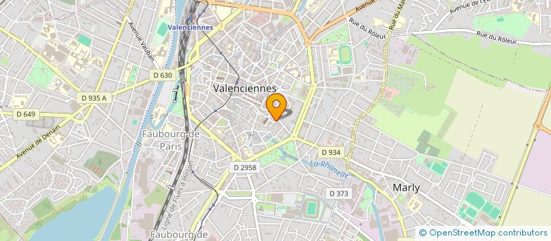 localisation de l'entreprise SYNDIC COPROPRIETE DU 6 RUE ABEL PUJOL à VALENCIENNES