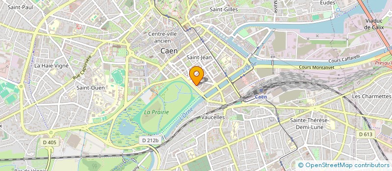 localisation de l'entreprise SYNDIC COPROPRIETE DU 7 RUE A.LEDUC à CAEN