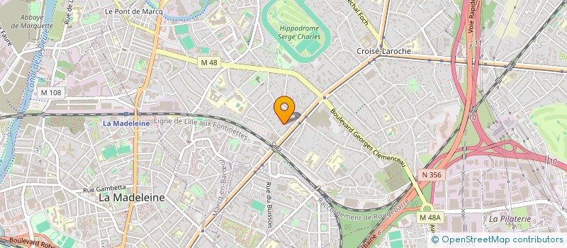 localisation de l'entreprise SYNDIC COPROPRIETE DU 867 REPUBLIQUE à MARCQ-EN-BARŒUL
