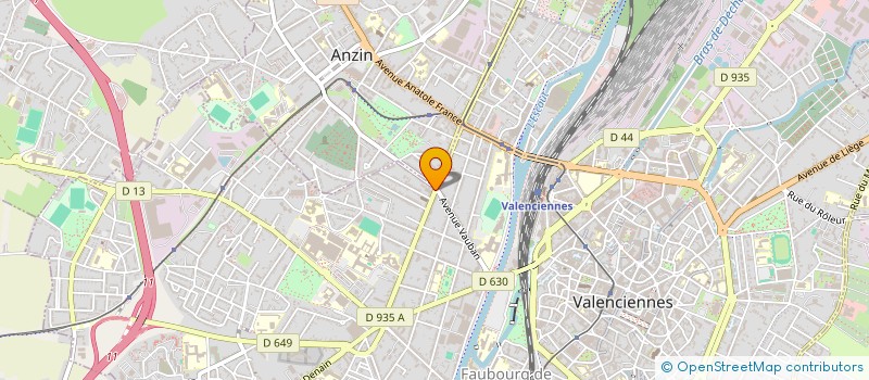localisation de l'entreprise SYNDIC COPROPRIETE DU 93 AV DAMPIERRE  VALENCIENNES