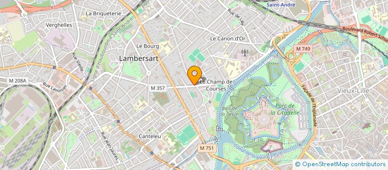 localisation de l'entreprise SYNDIC COPROPRIETE IMM 1 AVENUE LECLERC à LAMBERSART