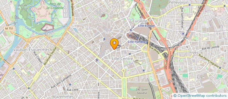 localisation de l'entreprise SYNDIC COPROPRIETE IMM 102 R DU MOLINEL à LILLE