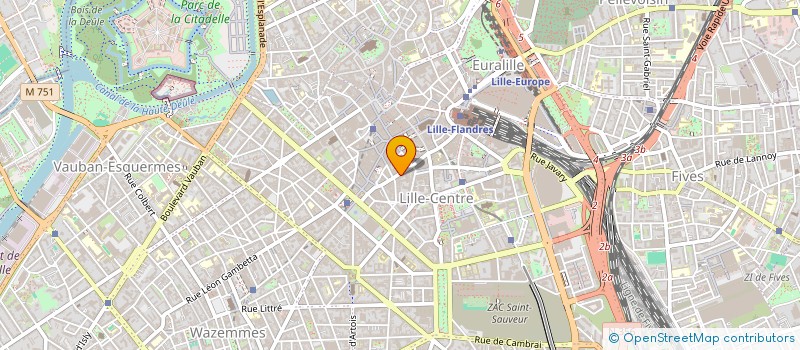 localisation de l'entreprise SYNDIC COPROPRIETE IMM 115 R DU MOLINEL à LILLE