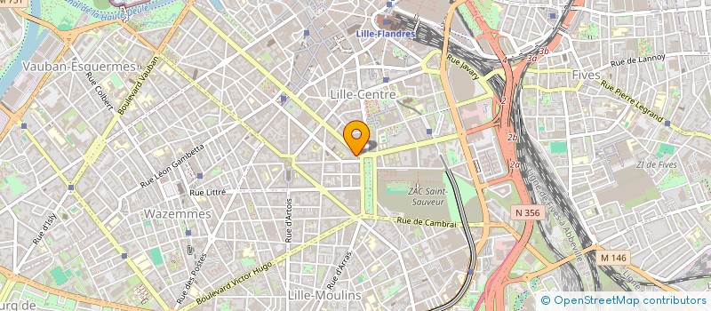 localisation de l'entreprise SYNDIC COPROPRIETE IMM 142 BD DE LIBERTE à LILLE