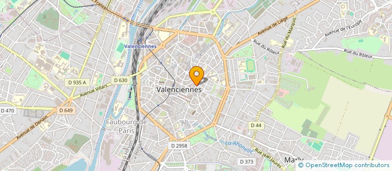 localisation de l'entreprise SYNDIC COPROPRIETE IMM 15 AV D AMSTERDAM à VALENCIENNES