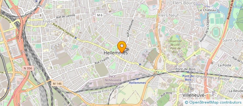 localisation de l'entreprise SYNDIC COPROPRIETE IMM 17-21 R FAIDHERBE à LILLE