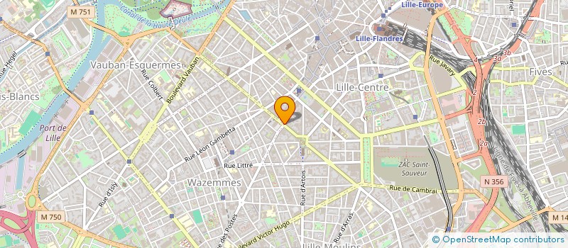 localisation de l'entreprise SYNDIC COPROPRIETE IMM 171 RUE SOLFERINO à LILLE