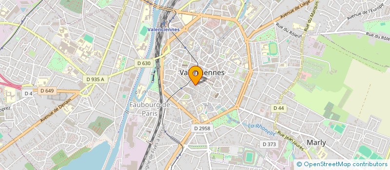 localisation de l'entreprise SYNDIC COPROPRIETE IMM 23 R DE FAMARS à VALENCIENNES