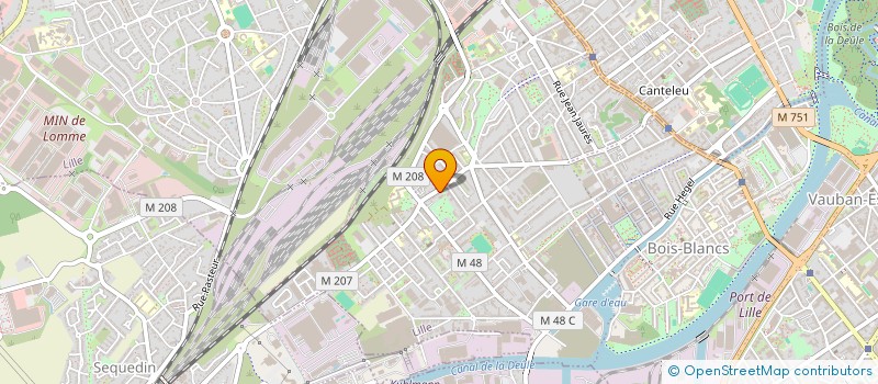 localisation de l'entreprise SYNDIC COPROPRIETE IMM 30-32 R A FRANCE à LILLE