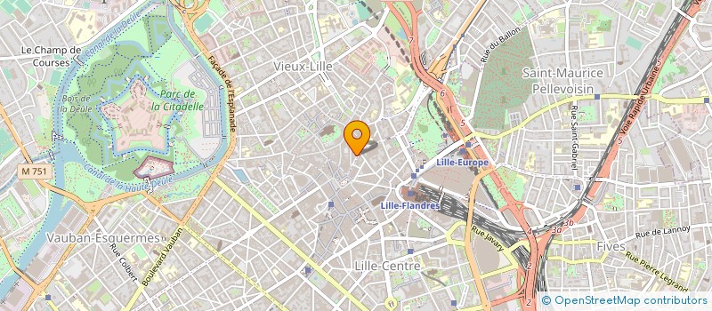 localisation de l'entreprise SYNDIC COPROPRIETE IMM 31 A 35 BD CARNOT à LILLE