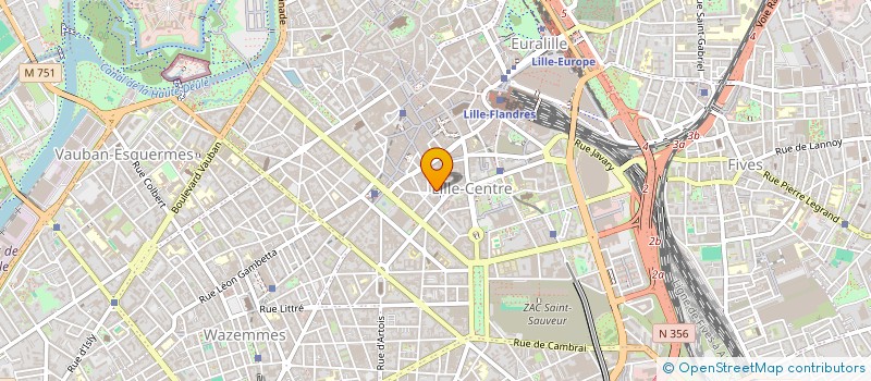 localisation de l'entreprise SYNDIC COPROPRIETE IMM 48-50 R VIGNETTE à LILLE