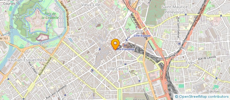 localisation de l'entreprise SYNDIC COPROPRIETE IMM 6 PARV ST MAURICE à LILLE