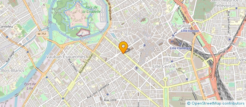 localisation de l'entreprise SYNDIC COPROPRIETE IMM 64 BD LIBERTE  LILLE