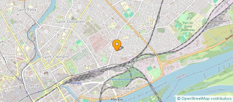 localisation de l'entreprise SYNDIC COPROPRIETE IMM 7 PL RALLIEMENT à NANTES