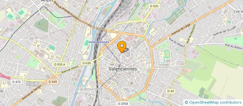 localisation de l'entreprise SYNDIC COPROPRIETE IMM 71 RUE DE LILLE à VALENCIENNES