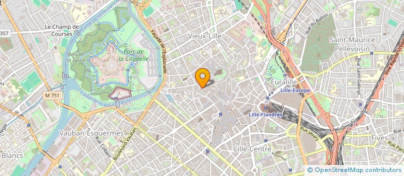 localisation de l'entreprise SYNDIC COPROPRIETE IMM 87 R ESQUERMOISE à LILLE