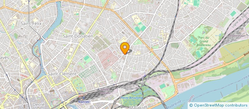 localisation de l'entreprise SYNDIC COPROPRIETE IMM 98 R VILLE PIERRE  NANTES