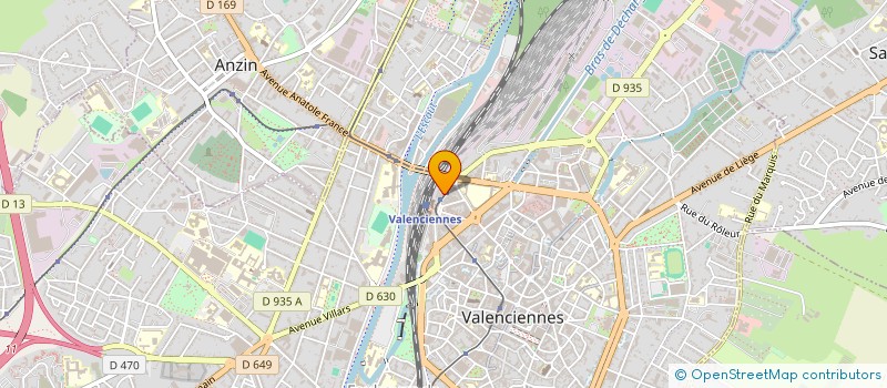 localisation de l'entreprise SYNDIC COPROPRIETE IMM BRICHOT à VALENCIENNES
