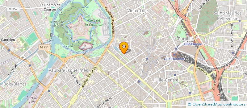 localisation de l'entreprise SYNDIC COPROPRIETE IMM FOCH à LILLE