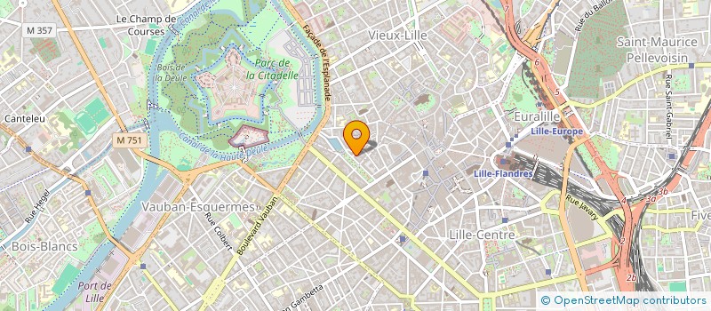 localisation de l'entreprise SYNDIC COPROPRIETE IMM GARAGE FOCH à LILLE