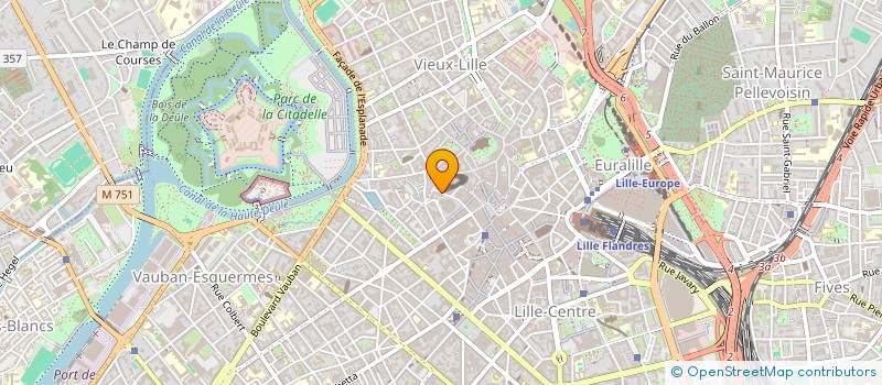 localisation de l'entreprise SYNDIC COPROPRIETE IMM II à LILLE