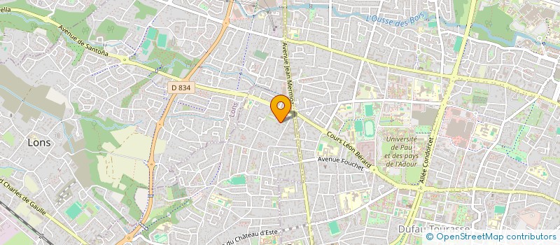 localisation de l'entreprise SYNDIC COPROPRIETE IMM JULIAN  BILLERE