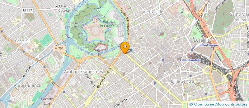 localisation de l'entreprise SYNDIC COPROPRIETE IMM LIBERTE PATOU à LILLE