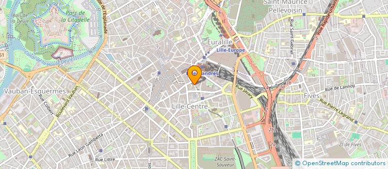 localisation de l'entreprise SYNDIC COPROPRIETE IMM LILLE METROPOLE à LILLE