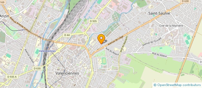 localisation de l'entreprise SYNDIC COPROPRIETE IMM MAZINGUE à VALENCIENNES