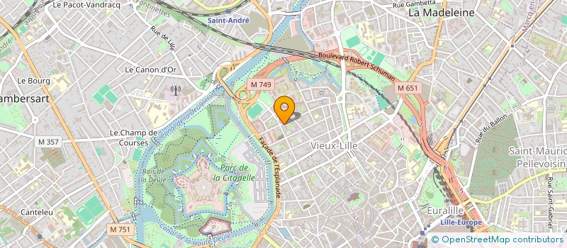 localisation de l'entreprise SYNDIC COPROPRIETE IMM ROYALE CONFORT à LILLE