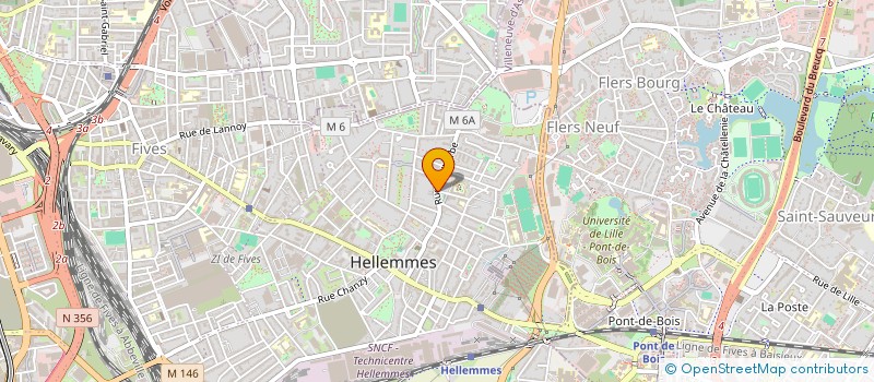 localisation de l'entreprise SYNDIC COPROPRIETE IMM RUE FAIDHERBE à LILLE