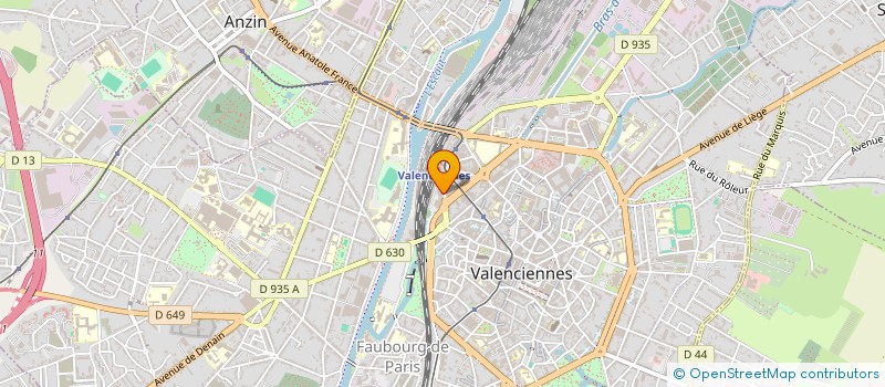 localisation de l'entreprise SYNDIC COPROPRIETE IMM SENATEUR GIRARD à VALENCIENNES