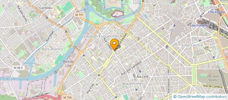localisation de l'entreprise SYNDIC COPROPRIETE IMM VAUBAN à LILLE