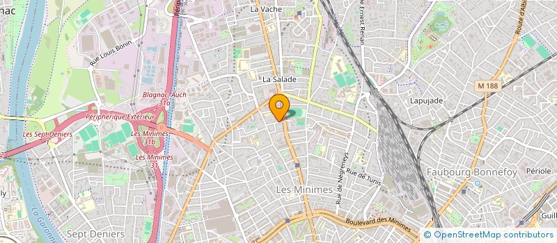 localisation de l'entreprise SYNDIC COPROPRIETE IMMEUBLE 8 RUE FILHOL à TOULOUSE