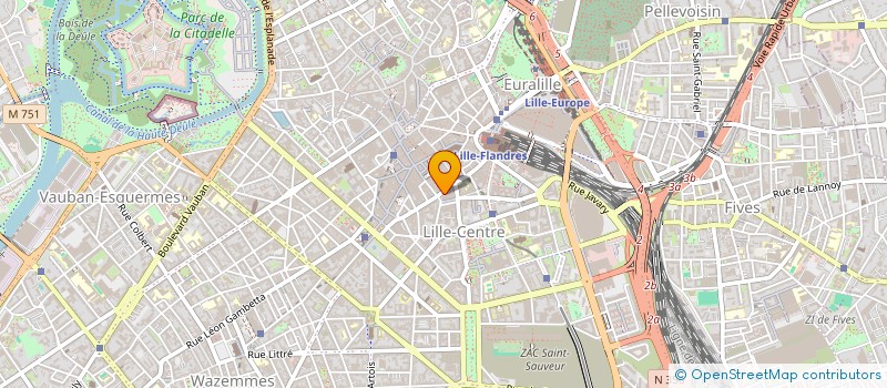 localisation de l'entreprise SYNDIC COPROPRIETE IMMEUBLE 83 R MOLINEL à LILLE