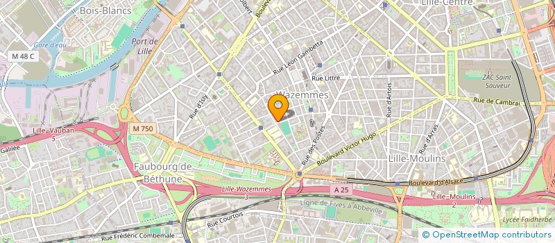 localisation de l'entreprise SYNDIC COPROPRIETE IMMEUBLE LAFITTE à LILLE