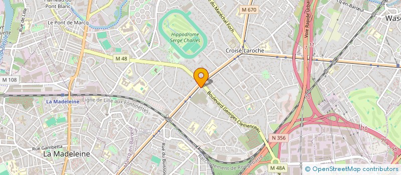 localisation de l'entreprise SYNDIC COPROPRIETE IMMEUBLE REPUBLIQUE à MARCQ-EN-BARŒUL
