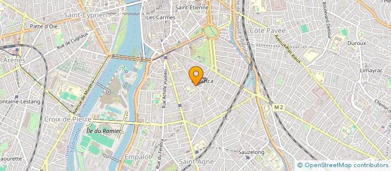 localisation de l'entreprise SYNDIC COPROPRIETE JARDINS DU BUSCA  TOULOUSE