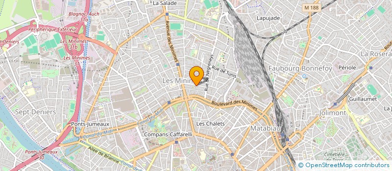localisation de l'entreprise SYNDIC. COPROPRIETE LA FIGUERIE à TOULOUSE