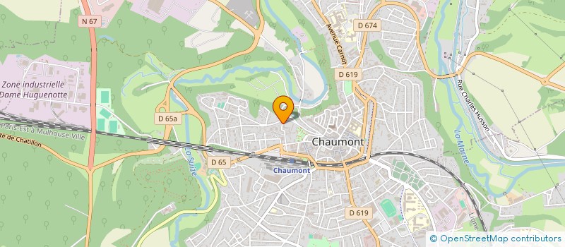 localisation de l'entreprise SYNDIC COPROPRIETE LA LIBERTE à CHAUMONT