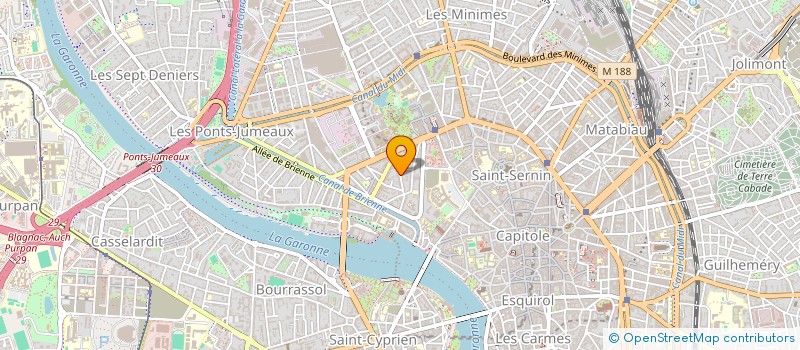 localisation de l'entreprise SYNDIC COPROPRIETE LANCEFOC à TOULOUSE