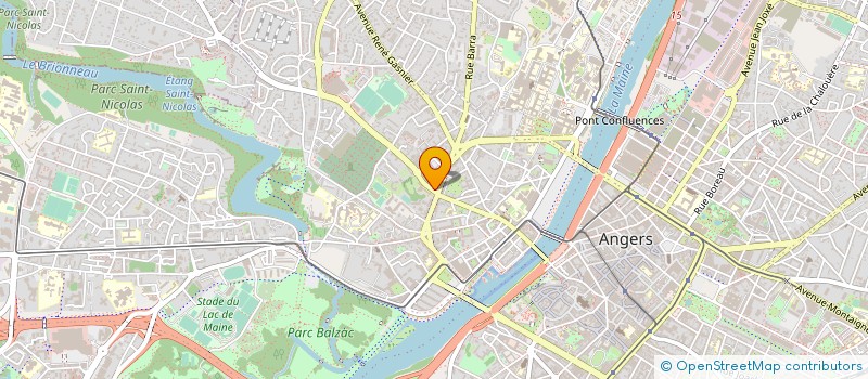 localisation de l'entreprise SYNDIC COPROPRIETE LE CLEMENCEAU à ANGERS