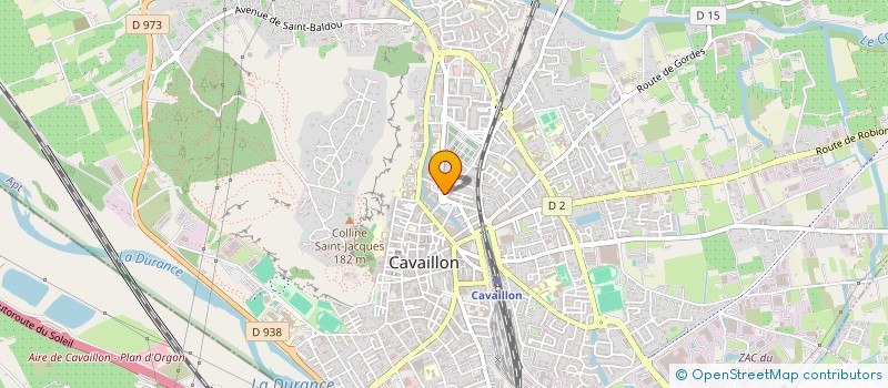 localisation de l'entreprise SYNDIC COPROPRIETE LE COLIBRI  CAVAILLON