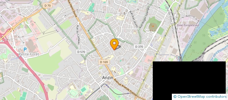 localisation de l'entreprise SYNDIC COPROPRIETE LE SEPTENTRION N1  ANZIN