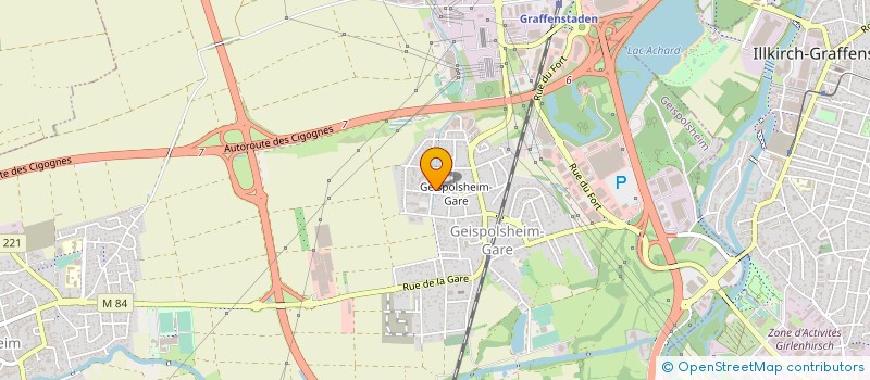 localisation de l'entreprise SYNDIC COPROPRIETE LE STANISLAS  GEISPOLSHEIM