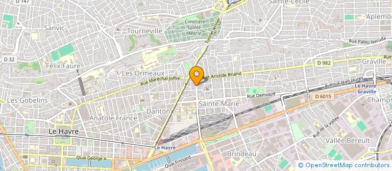 localisation de l'entreprise SYNDIC COPROPRIETE LEMOINE à LE HAVRE