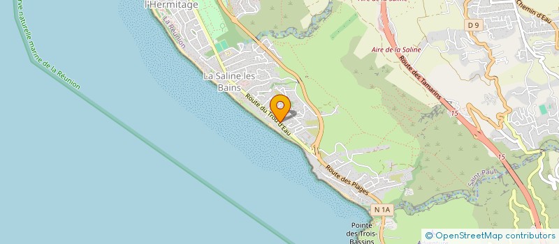 localisation de l'entreprise SYNDIC COPROPRIETE LES ALIZEES à SAINT-PAUL