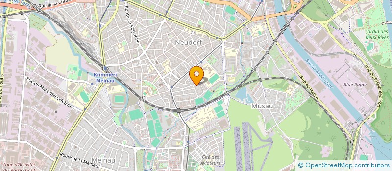 localisation de l'entreprise SYNDIC COPROPRIETE LES FLORENTINES à STRASBOURG